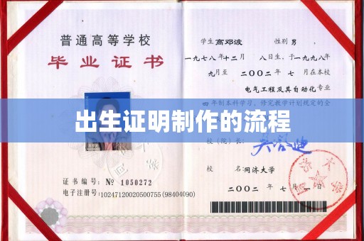 千阳出生证明制作的流程