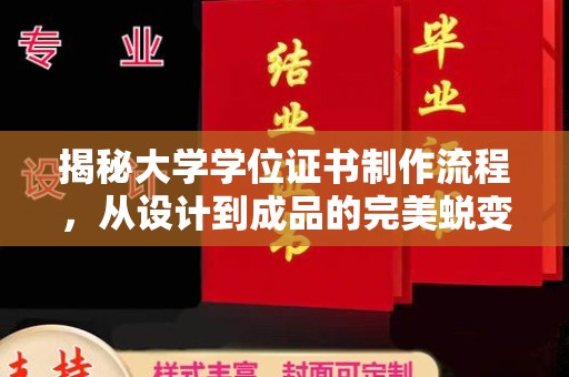 千阳揭秘大学学位证书制作流程，从设计到成品的完美蜕变