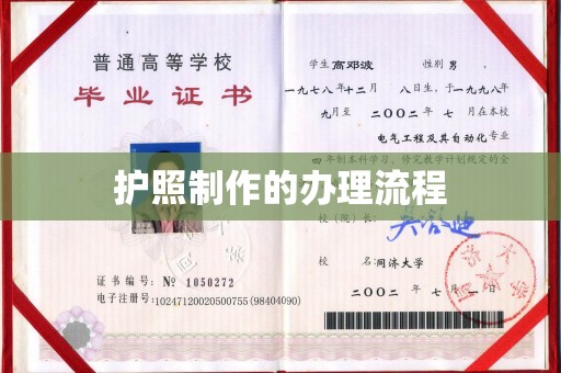 千阳护照制作的办理流程
